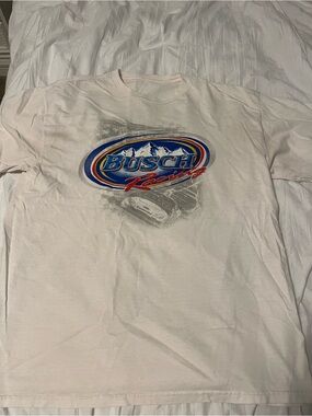 Vintage Racing Men's Graphic T-Shirt in Off-White